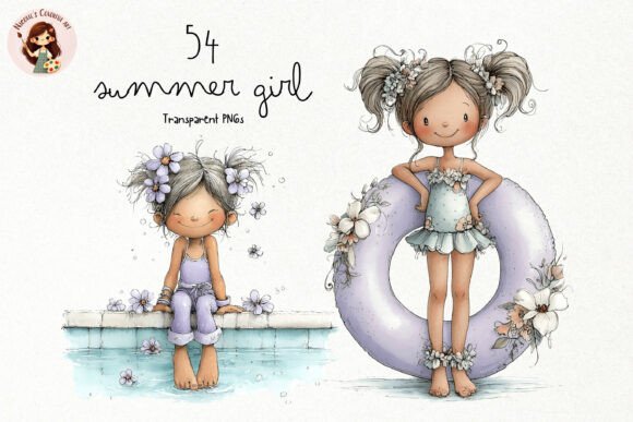 Download Cute Summer Girl PNG Clipart - Cute summer Collection