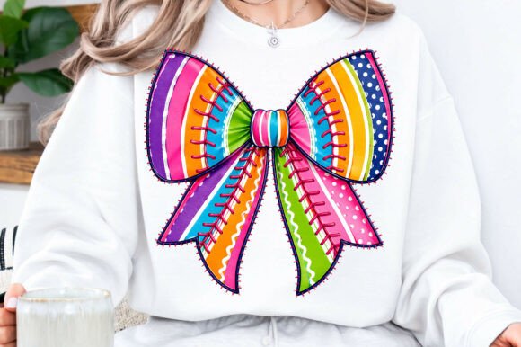 Download Baseball Bow Sublimation Png - Baseball bow Collection