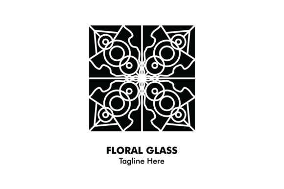 Download Floral Black White Ornaments Logostock - Premium Resources