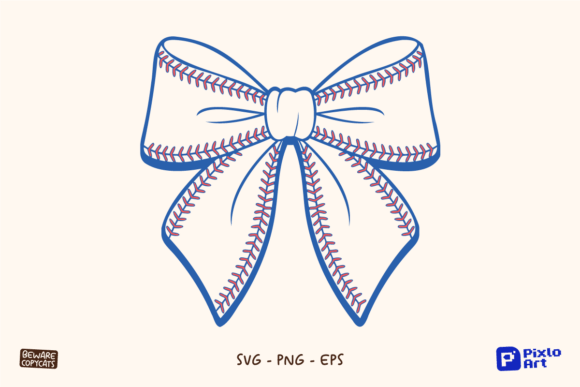 Download Baseball Bow Clipart SVG PNG EPS - Baseball bow Collection