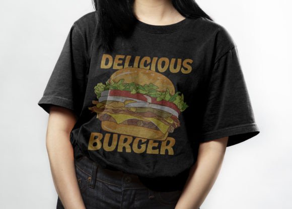 Download Delicious Burger Vector Illustration - Delicious Collection