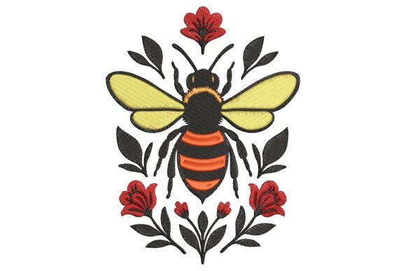 Download Elegant Floral Bee - Floral bee Collection