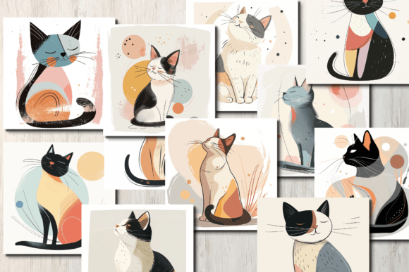Download Kitty Cats Digital Papers - Kitty Collection
