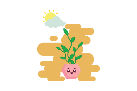 Download Spring Kawaii Cute Greenery Background - Greenery background Collection