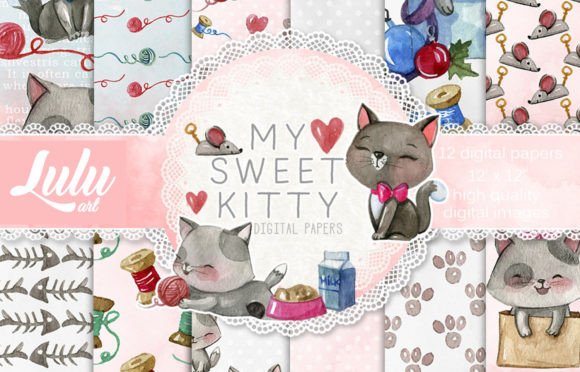 Download My Sweet Kitty Papers - Kitty Collection